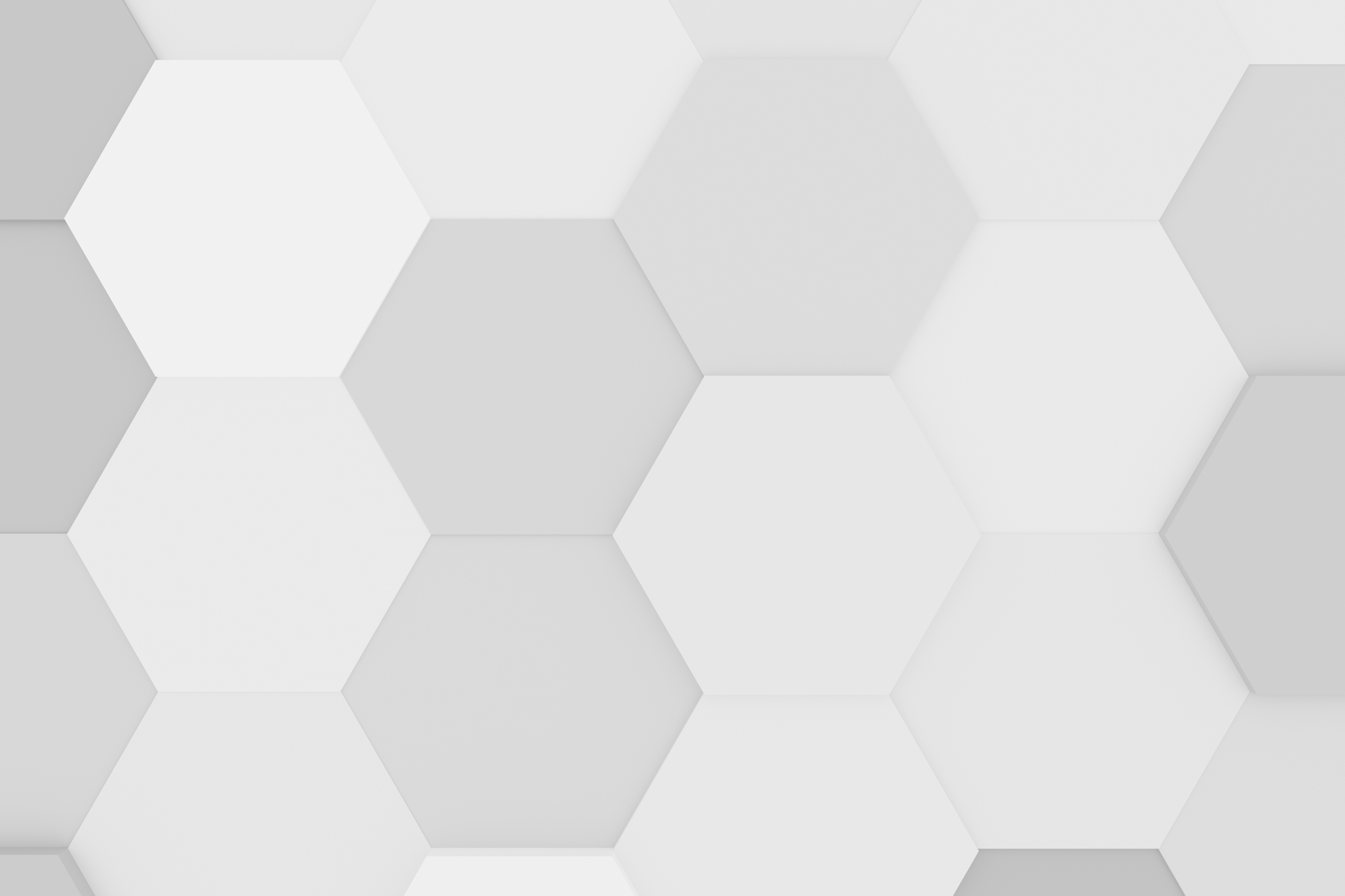 Hexagons background abstract